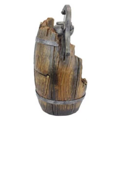 16" Illuminated Farm Barrel Cascading Sculptural Garden Fountain -Christmas Decoration Store dtosc20qn164015 5 02450.1588356942