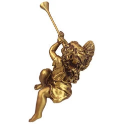 13.5" Angels Of St. Peters Square Trumpeting Cherub -Christmas Decoration Store dtosc je30802 6 73582.1664121688