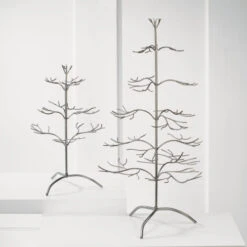 25" Jewelry Storage Twig Tree Decorative Tiered Organizer - Silver -Christmas Decoration Store dtri 15491 3 13139.1670489771