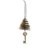 10" Gold Tree Key Ornament