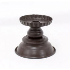 5.50" Black Candle Holder - Large