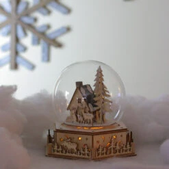 8" LED Animated And Musical Reindeer Christmas Dome Tabletop Decoration -Christmas Decoration Store gerson 2429360 a 3 98149.1588405834