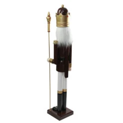 Northlight 48" Burgundy And White Wooden Christmas Nutcracker King With Scepter 11 Northlight 48" Burgundy And White Wooden Christmas Nutcracker King With Scepter -Christmas Decoration Store hczjnzrzjkdczml3ptx9oh05bwhxyoqs 89708.1664901050
