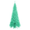 10' Pre-Lit Slim Seafoam Green Ashley Spruce Artificial Christmas Tree - Clear And Green Lights