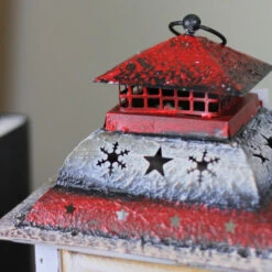 Northlight 14.5" Rustic Red And White Snowman Christmas Scene Candle Lantern 9 Northlight 14.5" Rustic Red And White Snowman Christmas Scene Candle Lantern -Christmas Decoration Store kwabmz8gvusccg4bs6d5hqbgp1yrn4ta 07928.1665610744