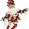 Mark Roberts Red And White North Pole World's Fair Christmas Elf - Medium 17"