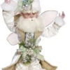 Mark Roberts White And Gold Wintermint Christmas Fairy - Medium 16"