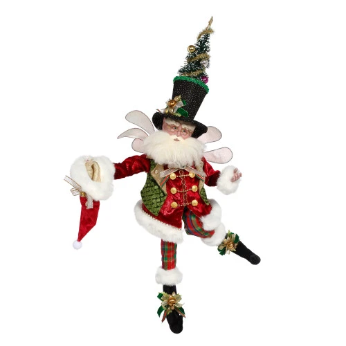 Red And Green Mark Roberts Collectible Bah Humbug Christmas Fairy, Large 27 - Inches 1 Red And Green Mark Roberts Collectible Bah Humbug Christmas Fairy, Large 27 - Inches
