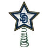 10" Lighted Blue And White Star MLB San Diego Padres Christmas Tree Topper