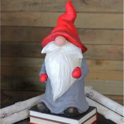 Northlight 16” Gray And Red Decorative Christmas Gnome Figurine 7 Northlight 16” Gray And Red Decorative Christmas Gnome Figurine -Christmas Decoration Store mgemu9fg2xry4iry0ymlrtwrcqlf6su9 21622.1588415519