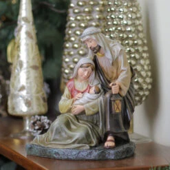 8" Kneeling Holy Family Christmas Table Top Figurine 5 8" Kneeling Holy Family Christmas Table Top Figurine -Christmas Decoration Store napco2051169 4 54962.1588396907