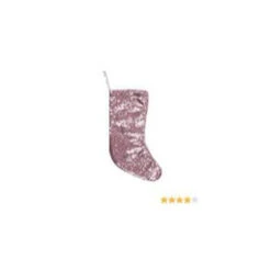Northlight 17.5" Pink And White Shiny Sequins Hanging Christmas Stocking -Christmas Decoration Store northlight20hm14690 03 43054.1599787105