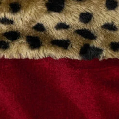 Northlight 20" Red And Black Leopard Cuff Christmas Stocking 9 Northlight 20" Red And Black Leopard Cuff Christmas Stocking -Christmas Decoration Store northlight 510100go 03 38707.1686923744