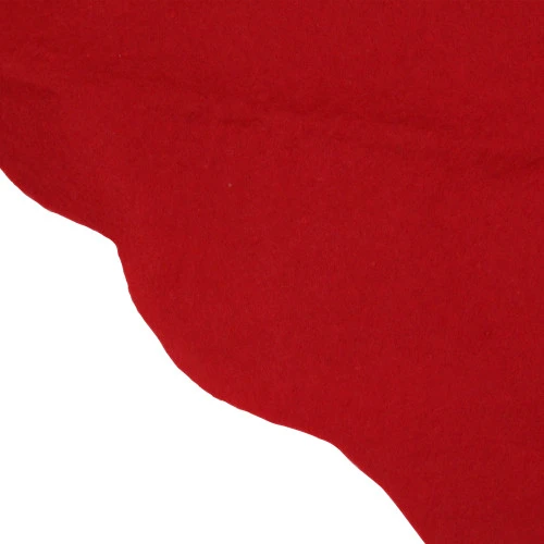 Northlight 48" Red Scalloped Edge Christmas Tree Skirt 2 Northlight 48" Red Scalloped Edge Christmas Tree Skirt - Image 2
