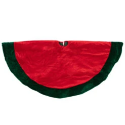 Northlight 60" Red Traditional Christmas Tree Skirt With Green Border Trim 9 Northlight 60" Red Traditional Christmas Tree Skirt With Green Border Trim -Christmas Decoration Store northlight 580998g20red20green 0220copy 61837.1689950126