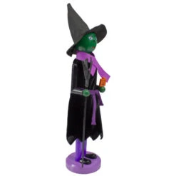 Northlight 14" Black And Green Witch Jack-O-Lantern Halloween Nutcracker With Broom -Christmas Decoration Store northlight 97162 1updated 04764.1665610739