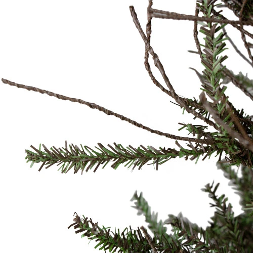 Northlight 3' Warsaw Two-Tone Twig Artificial Christmas Tree - Unlit 4 Northlight 3' Warsaw Two-Tone Twig Artificial Christmas Tree - Unlit - Image 4