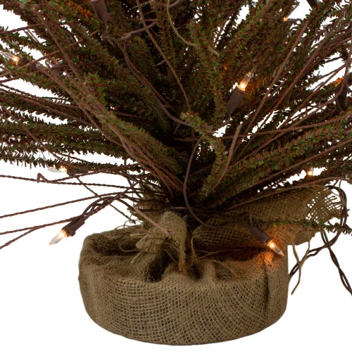 Northlight 3' Pre-Lit Warsaw Twig Artificial Christmas Tree - Clear Lights 4 Northlight 3' Pre-Lit Warsaw Twig Artificial Christmas Tree - Clear Lights - Image 4