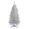 Northlight 4' Slim White Tinsel Artificial Christmas Tree - Unlit