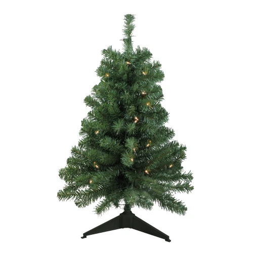 Northlight 3' Pre-Lit Green Medium Blackwater Fir Artificial Christmas Tree - Clear Lights 1 Northlight 3' Pre-Lit Green Medium Blackwater Fir Artificial Christmas Tree - Clear Lights