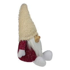 Northlight 15" Textured Red And White Chubby Smiling Gnome Plush Table Top Christmas Figure 7 Northlight 15" Textured Red And White Chubby Smiling Gnome Plush Table Top Christmas Figure -Christmas Decoration Store northlight c85092 b 1 01819.1665610431