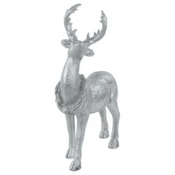 Northlight 10.75" Silver Reindeer Glittered Christmas Tabletop Decoration 9 Northlight 10.75" Silver Reindeer Glittered Christmas Tabletop Decoration -Christmas Decoration Store northlight dw15113b 2 24609.1690296410