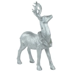 Northlight 10.75" Silver Reindeer Glittered Christmas Tabletop Decoration 7 Northlight 10.75" Silver Reindeer Glittered Christmas Tabletop Decoration -Christmas Decoration Store northlight dw15113b 3 33333.1662805509