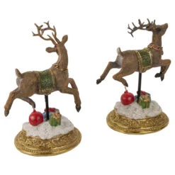 Northlight Set Of 2 Glittered Reindeer Christmas Stocking Holders 9.5" -Christmas Decoration Store northlight dw15132 3 updated 45802.1665610737