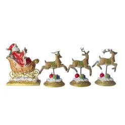 Northlight Set Of 4 Santa And Reindeer Christmas Stocking Holders 9.5" 7 Northlight Set Of 4 Santa And Reindeer Christmas Stocking Holders 9.5" -Christmas Decoration Store northlight dw15134 2 20343.1588369075