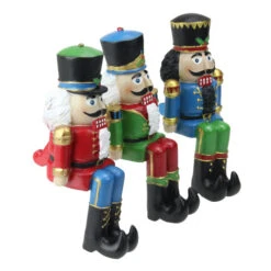 Northlight Set Of 3 Nutcracker Christmas Stocking Holders 5" -Christmas Decoration Store northlight dw15136 1 74019.1691247507