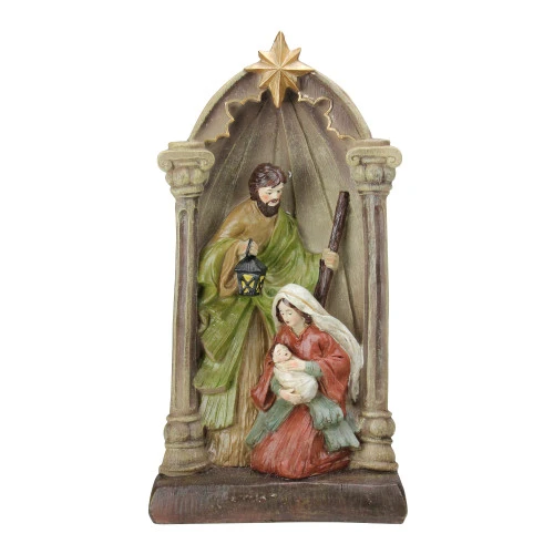 Northlight 14.5" Holy Family And Angel Figures Christmas Nativity Statue Decor 1 Northlight 14.5" Holy Family And Angel Figures Christmas Nativity Statue Decor