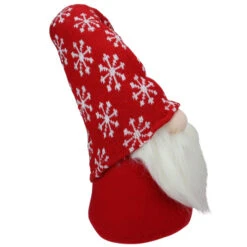 Northlight 8" Big Nose Plush Red Santa Gnome Christmas Figure 7 Northlight 8" Big Nose Plush Red Santa Gnome Christmas Figure -Christmas Decoration Store northlight e27397 1 64868.1658690711