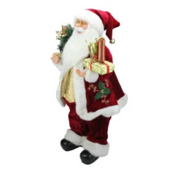 Northlight 24" Red Holly Berry Standing Santa Claus With Presents And Gift Bag Christmas Figurine 5 Northlight 24" Red Holly Berry Standing Santa Claus With Presents And Gift Bag Christmas Figurine -Christmas Decoration Store northlight e76486 1 85905.1588406515