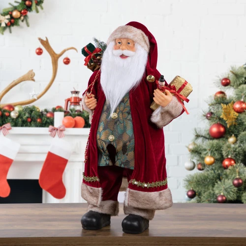 Northlight 24" Old World Style Santa Claus Christmas Figure 2 Northlight 24" Old World Style Santa Claus Christmas Figure - Image 2