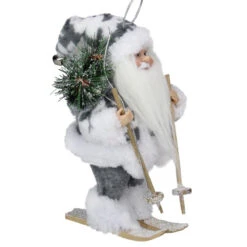 Northlight 9" White And Gray Skiing Santa Claus Christmas Figurine - 31422145 7 Northlight 9" White And Gray Skiing Santa Claus Christmas Figurine - 31422145 -Christmas Decoration Store northlight e76663 3 90535.1587645151