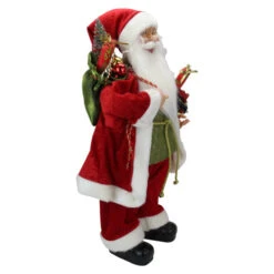 Northlight 24" Red And White Santa Claus With Presents And Drum Christmas Figure 7 Northlight 24" Red And White Santa Claus With Presents And Drum Christmas Figure -Christmas Decoration Store northlight e86159 3 75113.1665610748