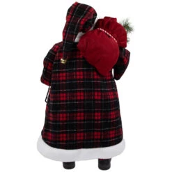 Northlight 24" Red And White Santa Claus With Lantern And Gift Bag Christmas Figure -Christmas Decoration Store northlight e86165 4 79179.1671008538