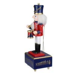 Northlight 12" Red And Navy Nutcracker Drummer Animated And Musical Christmas Figure 7 Northlight 12" Red And Navy Nutcracker Drummer Animated And Musical Christmas Figure -Christmas Decoration Store northlight f97115 3 74616.1685625088