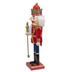 Northlight 14" Red And Gold Traditional Christmas Nutcracker King With Scepter Tabletop Figurine 8 Northlight 14" Red And Gold Traditional Christmas Nutcracker King With Scepter Tabletop Figurine -Christmas Decoration Store northlight f97125 1 12095.1664901051