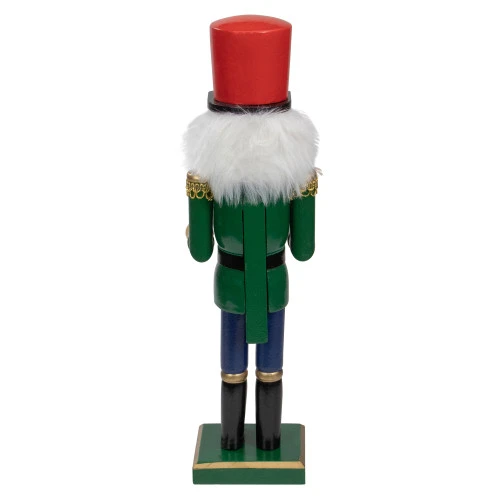 Northlight 14" Green And Red Traditional Standing Drummer Christmas Nutcracker 5 Northlight 14" Green And Red Traditional Standing Drummer Christmas Nutcracker - Image 5
