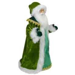 Northlight 18" Green And White Irish Christmas Santa Claus Tree Topper - Unlit -Christmas Decoration Store northlight gd83233 1 updated 08770.1597971466