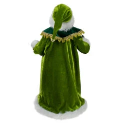 Northlight 18" Green And White Irish Christmas Santa Claus Tree Topper - Unlit -Christmas Decoration Store northlight gd83233 2 updated 51091.1597971467