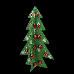 Northlight 28" Pre-Lit Battery Operated Green And Red LED Christmas Tree Tabletop Decor 5 Northlight 28" Pre-Lit Battery Operated Green And Red LED Christmas Tree Tabletop Decor -Christmas Decoration Store northlight h36264 03 52267.1600391939