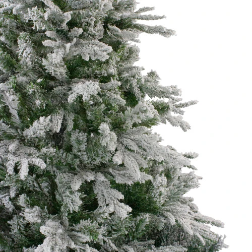 Northlight 6.5' Flocked Winfield Fir Artificial Christmas Tree - Unlit 4 Northlight 6.5' Flocked Winfield Fir Artificial Christmas Tree - Unlit - Image 4
