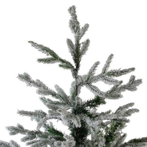 Northlight 6.5' Flocked Winfield Fir Artificial Christmas Tree - Unlit 5 Northlight 6.5' Flocked Winfield Fir Artificial Christmas Tree - Unlit - Image 5