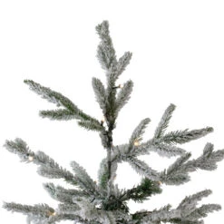 Northlight 7.5' Pre-Lit Medium Flocked Winfield Fir Artificial Christmas Tree - Warm White LED Lights 10 Northlight 7.5' Pre-Lit Medium Flocked Winfield Fir Artificial Christmas Tree - Warm White LED Lights -Christmas Decoration Store northlight hb27065 2 60430.1664990617