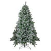 Northlight 6.5' Flocked Winter Park Fir Artificial Christmas Tree - Unlit