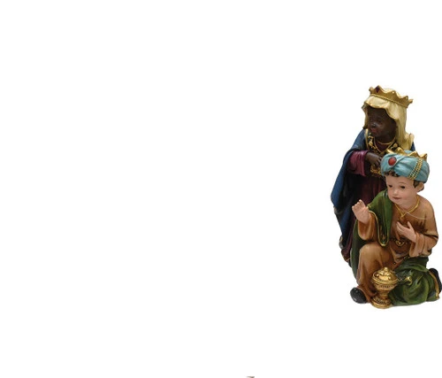 Northlight 11-Piece Green And Blue Inspirational Religious Children Christmas Nativity Figurine Set 7.75" 2 Northlight 11-Piece Green And Blue Inspirational Religious Children Christmas Nativity Figurine Set 7.75" - Image 2