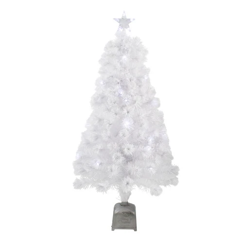 Northlight 4' Pre-Lit LED Color Changing Fiber Optic Artificial Christmas Tree 1 Northlight 4' Pre-Lit LED Color Changing Fiber Optic Artificial Christmas Tree
