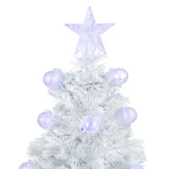 Northlight 3' Pre-Lit White Fiber Optic Artificial Christmas Tree, White Lights 7 Northlight 3' Pre-Lit White Fiber Optic Artificial Christmas Tree, White Lights -Christmas Decoration Store northlight j65105 3 58563.1638917346